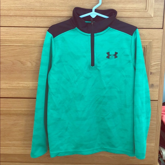 boys under armour quarter zip